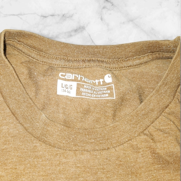 Boys Carhartt Shirt- Flaws - Picture 3 of 4
